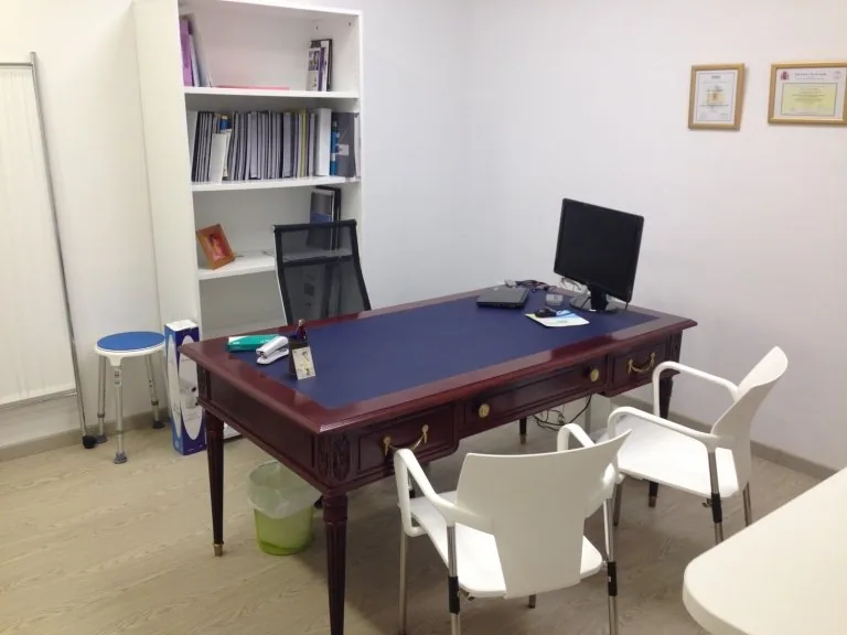 Despacho de la consulta de nutrición en Castellón